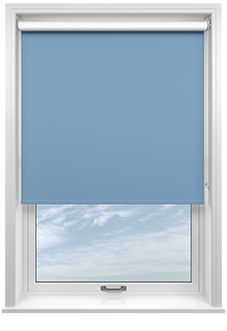Rimini (Blackout), Bluebell - Roller Blind